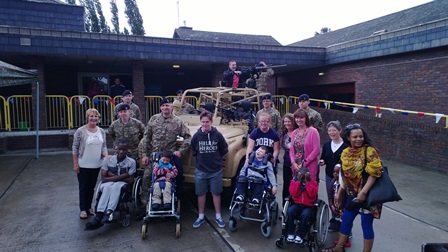 Royal Yeomanry at St Giles School, Croydon